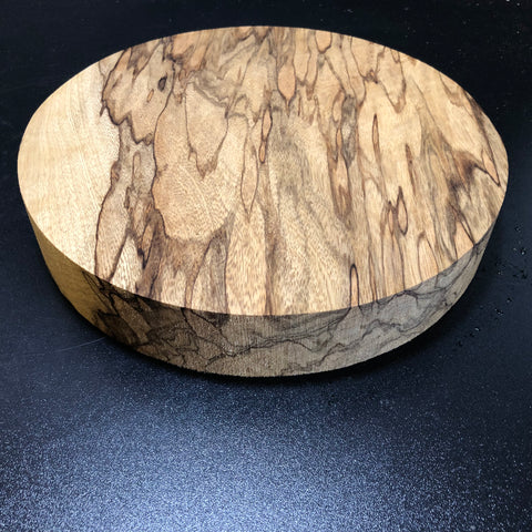 11"x2" KD Black Limba Exhibition Grade Wood Bowl Turning Blank (#00153)
