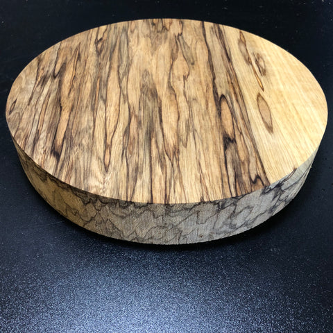 11"x2" KD Black Limba Exhibition Grade Wood Bowl Turning Blank (#00156)