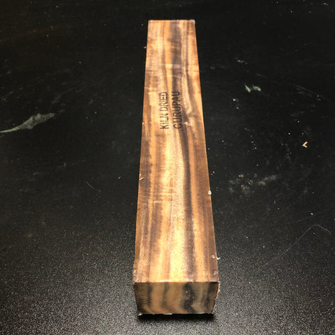 2"x2"x12" KD Figured Curupau Spindle Turning Blank (#00199)