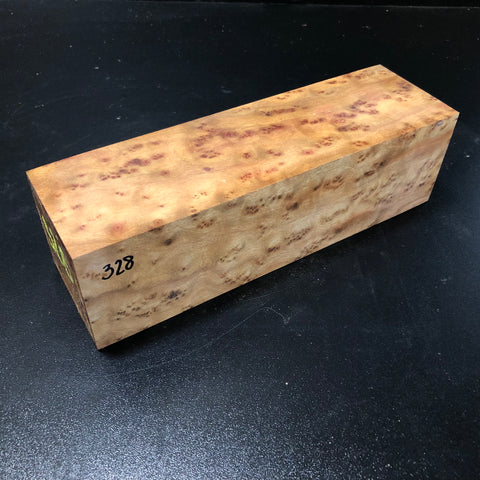 2.5"x2.5"x9" Camphor Burl Wood Turning Blank (#00328)