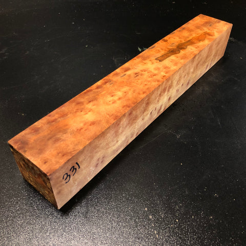 2"x2"x13" Camphor Burl Wood Turning Blank (#00331)