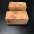 2"x2"x4.25" Camphor Burl Wood (2 pcs) Turning Blank (#00337)