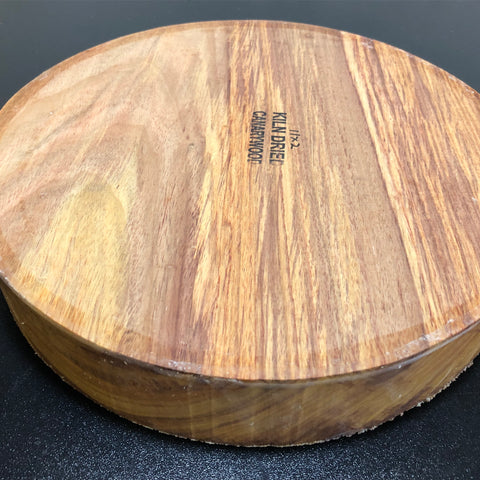 10"x2" KD Canarywood Exhibition Grade Wood Bowl Turning Blank (#00146)