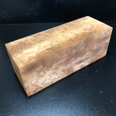 4.5"x4.5"x12" Camphor Burl Wood Turning Blank (#00356)