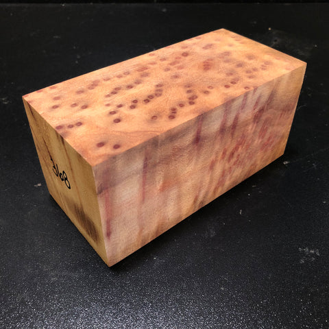 2.75"x2.75"x6" Camphor Burl Wood Turning Blank (#00368)