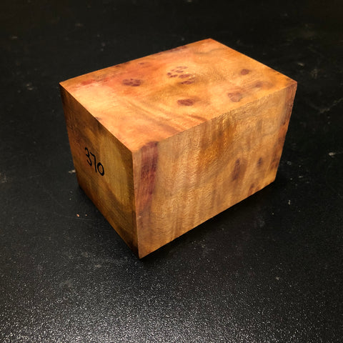 2.75"x2.75"x4" Camphor Burl Wood Turning Blank (#00370)