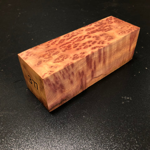 2"x2"x5.75" Camphor Burl Wood Turning Blank (#00377)