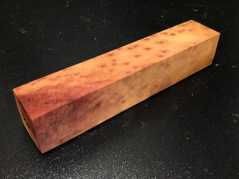 1.5"x1.5"x8" Camphor Burl Wood Turning Blank (#00386)