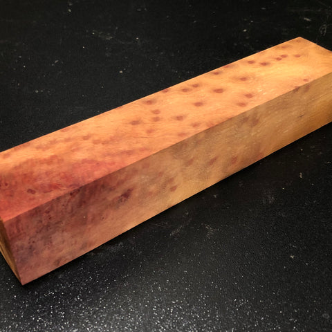 1.5"x1.5"x8" Camphor Burl Wood Turning Blank (#00386)