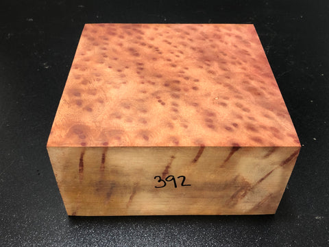 6"x6"x3" Camphor Burl Wood Turning Blank (#00392)