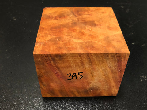 3.75"x3.75"x3" Camphor Burl Wood Turning Blank (#00395)