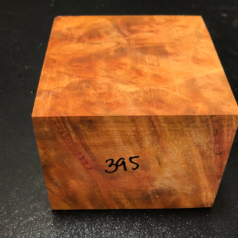 3.75"x3.75"x3" Camphor Burl Wood Turning Blank (#00395)