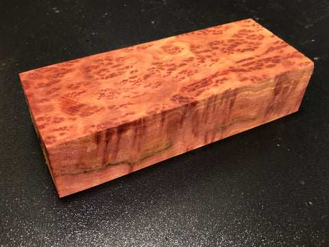 6.5"x2.75"x1.5" Camphor Burl Wood Turning Blank (#00396)