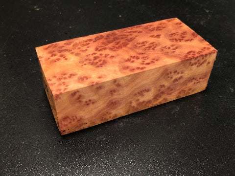 4.5"x2"x1.5" Camphor Burl Wood Turning Blank (#00399)