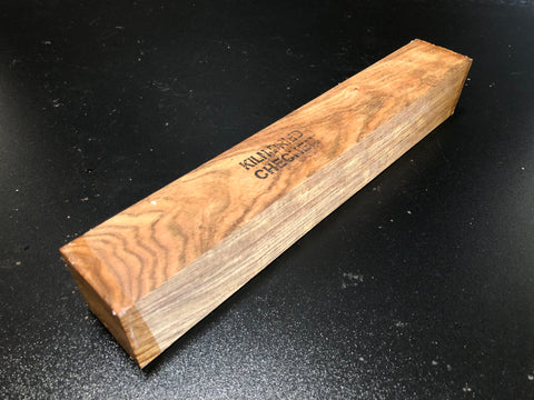 2"x2"x12" KD Figured Chechen Spindle Turning Blank (#00401)