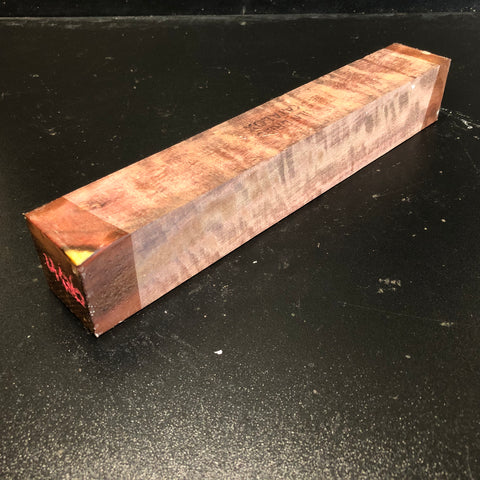 2"x2"x12" KD Figured Katalox Spindle Turning Blank (#00406)