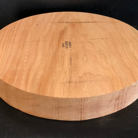 20"x3" KD Cherry MONSTER (DEFECTS as pictured) Wood Bowl Turning Blank (#005)