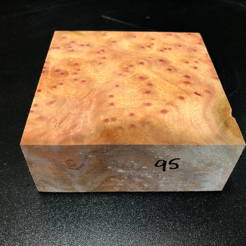 5"x5"x2" Camphor Burl Wood Bowl Turning Blank (#0095)