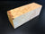 3"x3"x9" KD Maple Burl Wood Spindle Turning Blank (#00817)