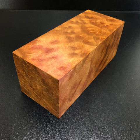 2.75"x2.75"x6.75" Camphor Burl Wood Spindle Turning Blank (#00494)