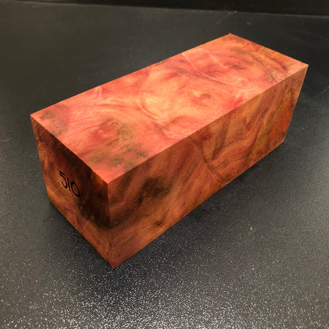 2.25"x2.25"x5.75" Camphor Burl Wood Spindle Turning Blank (#00510)