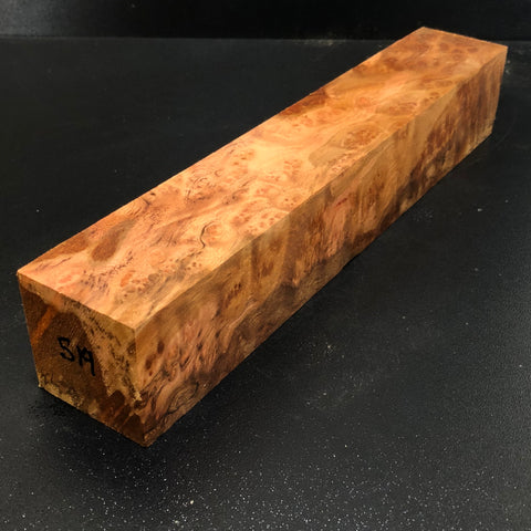 2"x2"x11.25" Camphor Burl Wood Spindle Turning Blank (#00519)