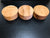 5"x2" KD Figured Fireland Cherry (3 pcs) Wood Bowl Turning Blank (#00613)