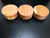 5"x2" KD Figured Fireland Cherry (3 pcs) Wood Bowl Turning Blank (#00613)