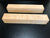 2"x2"x12" KD Figured Fireland Cherry (2 pcs) Wood Spindle Turning Blank (#00618)