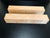 2"x2"x12" KD Figured Fireland Cherry (2 pcs) Wood Spindle Turning Blank (#00619)