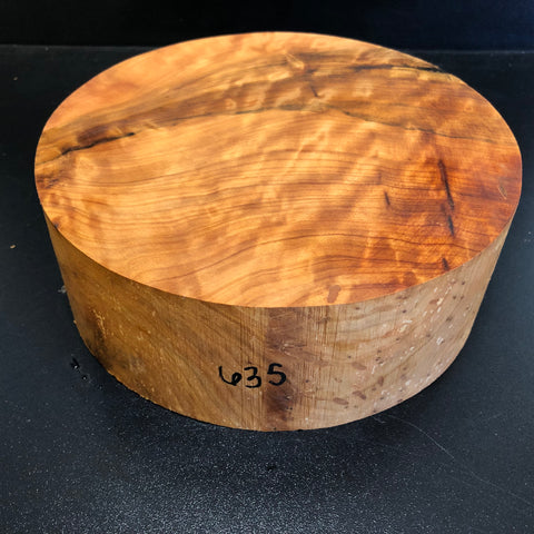 8"x3" Thuya Burl Wood Bowl Turning Blank (#00635)