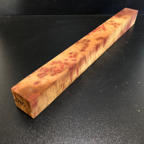 1.75"x1.75"x16" Camphor Burl Wood Turning Spindle Blank (#00785)