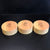 5"x2" KD Exhibition Grade Yellowheart (3pcs) Wood Bowl Turning Blank (#00813)