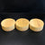 5"x2" KD Exhibition Grade Yellowheart (3pcs) Wood Bowl Turning Blank (#00813)