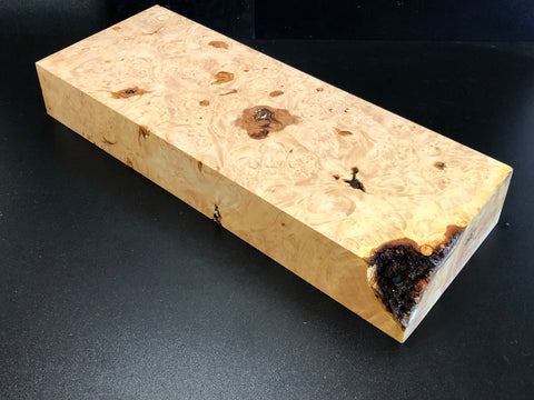 21"x8"x3" Maple Burl Wood Blank (#00997)