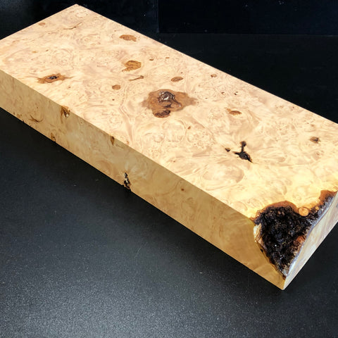 21"x8"x3" Maple Burl Wood Blank (#00997)