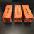 2"x2"x6" KD Eastern Red Cedar (3pcs) Wood Spindle Turning Blank (#0028)