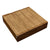 8"x8"x2" KD Genuine Mahogany Wood Square Platter Turning Blank