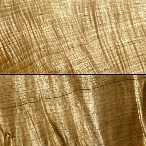 3"x3"x8" KD Figured Maple Wood Spindle Turning Blank (Rough Sawn)