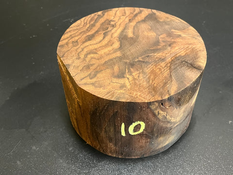 6"x4" Claro Walnut Burl Wood Bowl Turning Blank (#0010)