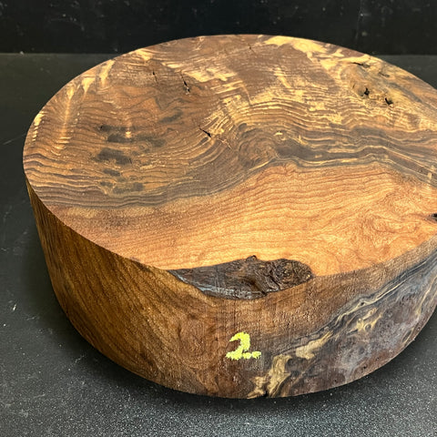 11"x4" Claro Walnut Burl Wood Bowl Turning Blank (#002)
