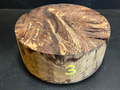 9"x4" Claro Walnut Burl Wood Bowl Turning Blank (#003)