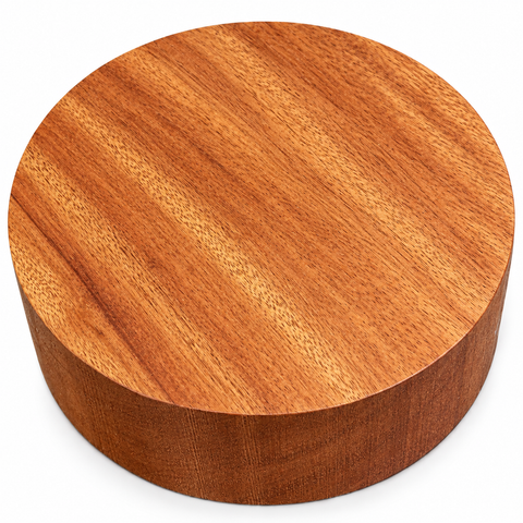 9"x3" KD African Mahogany Wood Bowl Turning Blank
