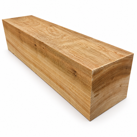 2"x2"x6" KD Elm Wood Spindle Turning Blank