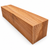 3"x3"x6" KD American Lacewood Wood Spindle Turning Blank