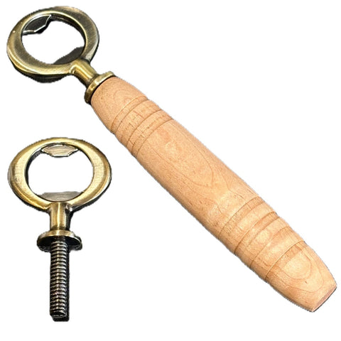 Antique Brass Bottle Opener Kit