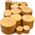Argentine Osage Orange round bowl blank stacks
