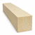 4"x4"x6" KD Ash Wood Spindle Turning Blank