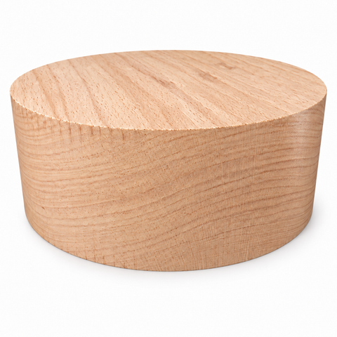 12"x2" KD Beech Wood Platter Turning Blank