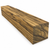 1.5"x1.5"x6" KD Black Limba Wood Spindle Turning Blank